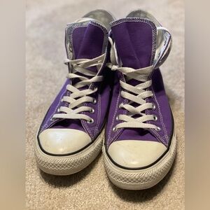 Purple Hightop All Star Converse